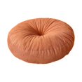 thumbnail image 4 of Cojín Redondo para Piso Adultos Niños Almohada Multifuncional Asiento Decorativo Silla Meditación Corduroy Resistente Adecuado para Relajación Lectura Naranja, 4 of 8