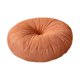 thumbnail image 4 of Cojín redondo para el suelo, almohadón decorativo grueso para meditación, asiento. Naranja, 4 of 9