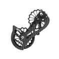 thumbnail image 4 of Oversized Ceramic Bearing Rustproof Pulley Rear Derailleur Cage Wear-resistant Hub Guide Wheel Kit Bike Accessories Outdoor Black SD6, 4 of 7