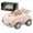 Pink, variant on AUDeals Motion Activated Light-Up Pull-Back Cars with 360° Flashing Wheels, ABS Baby Vehicles for Toddlers, Interactive Toys for Boys Girls Birthday/Xmas Gifts