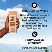 Dr. Squatch Mens Refreshing Shampoo, Hydrating Natural Sulfate Free Shampoo for Men, Wood Barrel Bourbon, 11 fl Oz