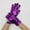 Purple, variant on PoureLoom Winter Leather Gloves for Women, Warm Touchscreen Driving Texting Lined Gloves Black One Size
