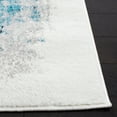thumbnail image 4 of SAFAVIEH Skyler Steward Distressed Area Rug, Ivory/Teal, 9' x 12', 4 of 9