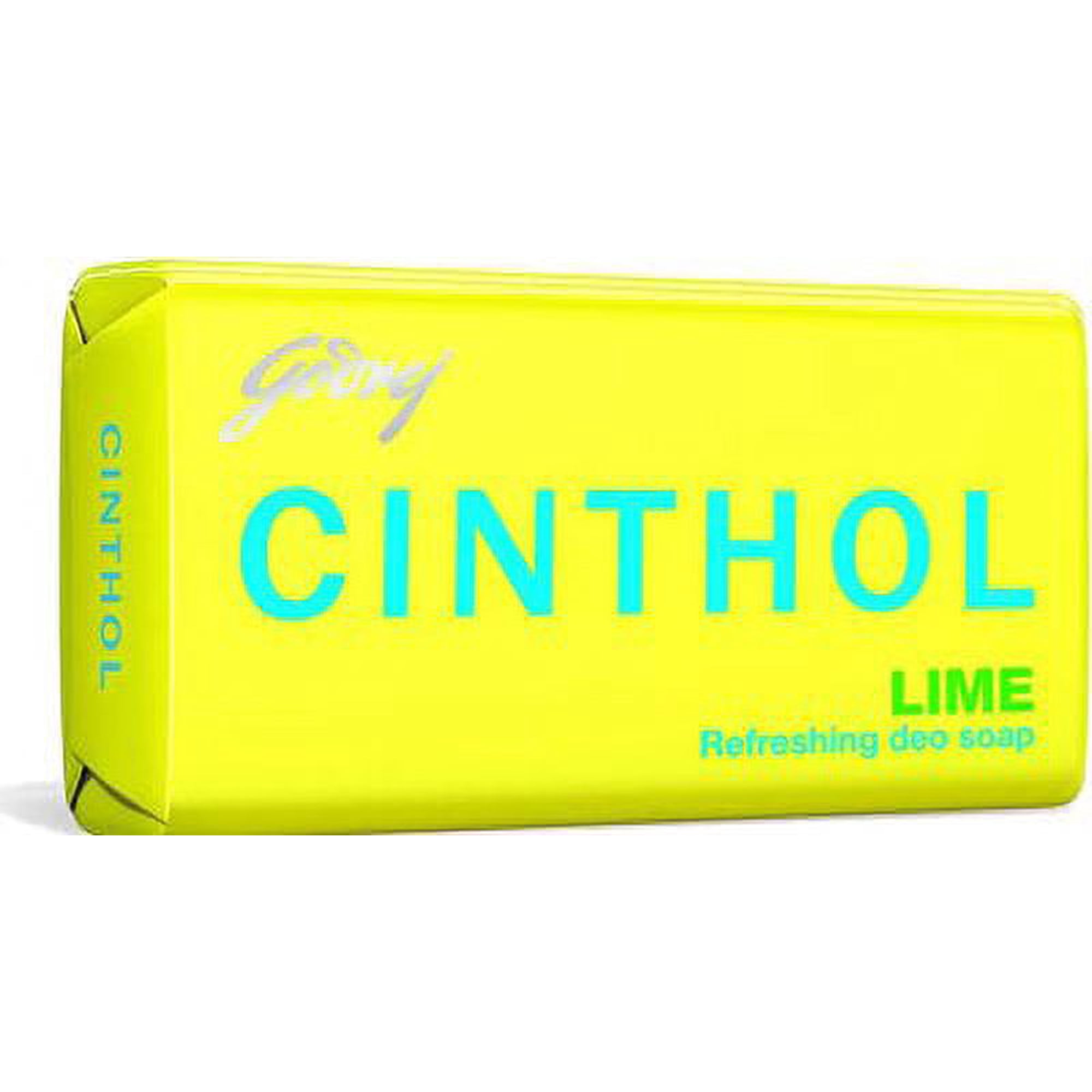 Godrej Cinthol Lime Refreshing Deo Soap 100 gm bar Pack of 2