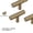 Champagne Bronze, variant on Matte Black Cabinet Hardware Stainless Steel Drawer Knobs 30 Pack - Kitchen Cabinet Door Knobs