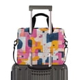 thumbnail image 2 of FORMRS 16" Laptop Bag Carrying Sleeve Case with Handle Travel Shoulder Briefcase, Art Geometric, 2 of 8