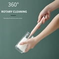 thumbnail image 7 of Less Than 1 Dollar Items Soft Touch Kitchen Glassware Multi-Purpose Sponge Puff Dish Brush 11.5" with Clear and Comfortable Ergonomic Handle (1 pack), 7 of 7