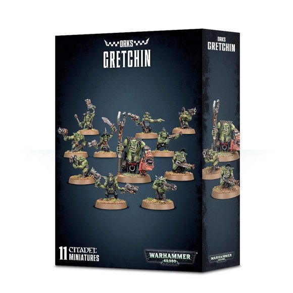 Miniatura de Warhammer 40k Ork Gretchin Plastic Games Workshop