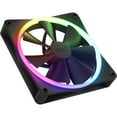 thumbnail image 2 of NZXT Fan RF-R14DF-B1 F140 RGB 2x140mm Fan & Controller 12V DC Black Ratail, 2 of 5