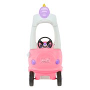 Little Tikes Unicorn Cozy Coupe , Foot-to-Floor Ride-On, Boys, Girls Ages 18 Months to 5 Years
