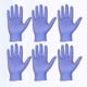 thumbnail image 3 of EeaseMX 100 guantes desechables de látex impermeables, de protección laboral, para hombre y mujer (talla M, morado), 3 of 7