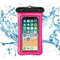 thumbnail image 2 of Blasgw Universal Phone Pouch IPX8 Phone Case For Beach Underwater Cellphone Dry Bag With Lanyard Fits All Phones Up To 7.2IN Pink, 2 of 6