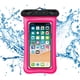thumbnail image 1 of Bolsa impermeable para teléfono IPX8, ideal para playa y natación | Funda subacuática compatible con teléfonos de hasta 7.2" | Compatible con pantallas táctiles con cordón, 1 of 6