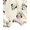 thumbnail image 3 of Disney Baby Girls Romper - 2 Pack Minnie Mouse Pooh Little Mermaid Short Sleeve Bodysuit (Newborn/Infant), 3 of 7