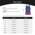 thumbnail image 4 of Lsque Violet Glitter Pattern Mens Tank Tops Muscle Athletic Quick Dry Sleeveless Workout Fitness T Shirts Beach Tank Top, Loose-fit Sleeveless Shirt for Men-Medium, 4 of 7