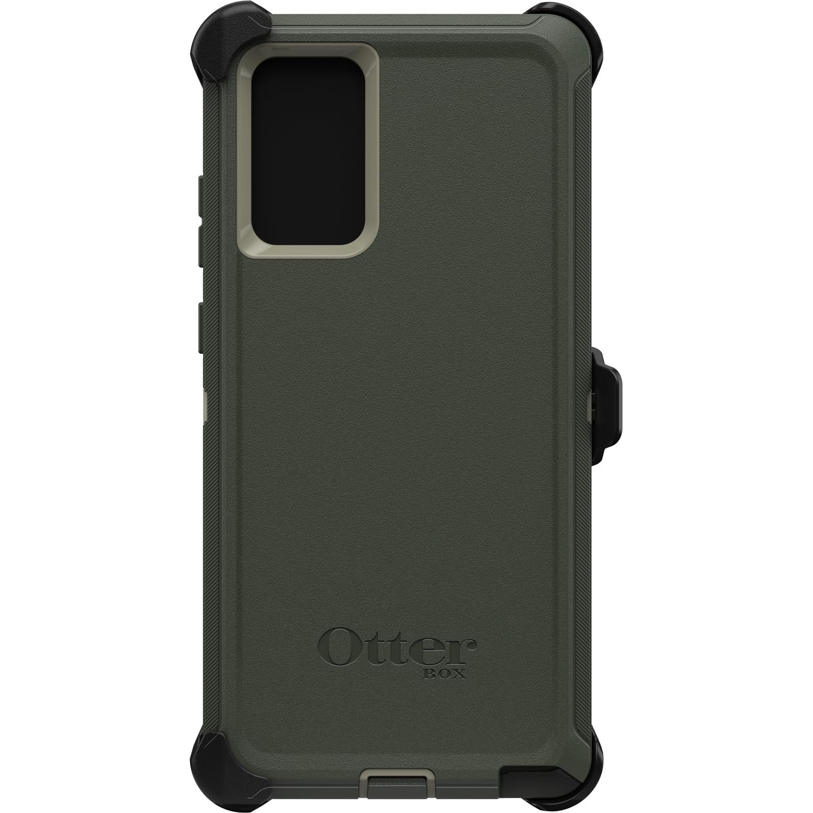 OtterBox Galaxy Note 20 5G Only - Defender Series Case - Lichen The Trek Green - Rugged & Durable - with Port Protection - Holster Clip Included - Non-Retail Packaging