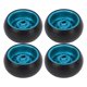 thumbnail image 1 of 4Pcs Aluminum Alloy Spare Tires for WLtoys K989 1/28 RC Car Blue, 1 of 4