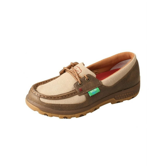 Twisted X Casual Shoes Womens ECO TWX Cellstretch 6.5 M Brown WXC0003