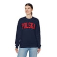 thumbnail image 7 of Polska Poland Polish Sweatshirt Gifts Crew Neck Shirt Long Sleeve Unisex, 7 of 7