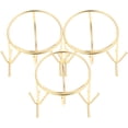 thumbnail image 4 of 3pcs Convenient Air Plant Holders Geometric Metal Practical Air Plants Racks, 4 of 8