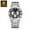 SilverBlack, variant on Luxury Sport Military Luminous Date Chronograph Watch For Men