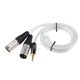 thumbnail image 4 of Cable de Audio Adaptador 3.5mm 1/8'' a Doble XLR Macho Baoblaze 150cm, 4 of 6