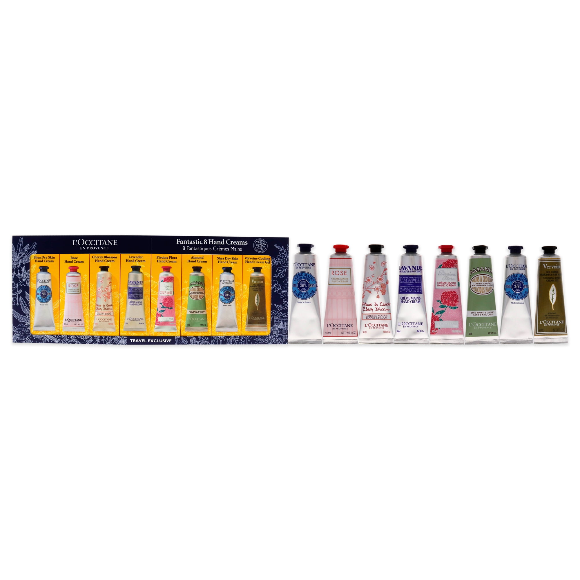 Fantastic 8 Hand Creams Kit by LOccitane for Unisex - 8 x 1 oz 2