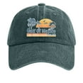 thumbnail image 1 of MIASHUI Casquette de Baseball Hommes Femmes Classique Ajustable Chapeau de Sport Extérieur, Vert, 1 of 3