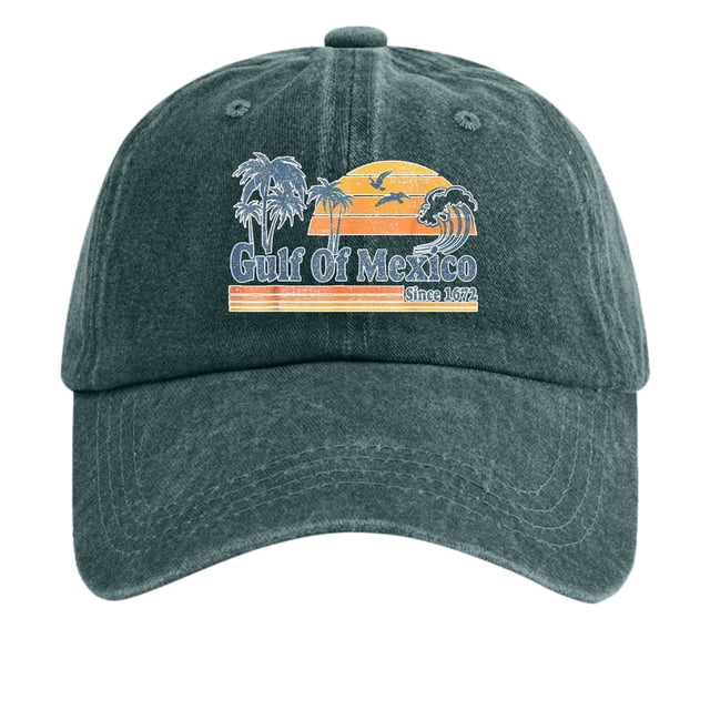 MIASHUI Casquette de Baseball Hommes Femmes Classique Ajustable Chapeau de Sport Extérieur, Vert