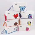 thumbnail image 1 of estuche de almacenamiento de cosméticos de BTS/bolsa de almacenamiento de PU BT21 Gao Jiahui unisex, 1 of 1
