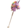 thumbnail image 3 of Palo de peluche con forma de unicornio, diseño de caballo, Hollyhome, 91 cm, con sonido de relincho, 3 of 9