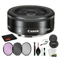 thumbnail image 1 of Canon EF-M 22mm f/2 STM Objectif (Graphite) avec Ensemble, 1 of 5