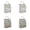 2A,2B, variant on Wall Hanging Storage Bag, Waterproof Over The Door Closet Organizer, Cotton Linen Hanging Pouch for Bedroom Bathroom Kitchen Dorm, Pocket Organizer for Small Items, 11"x8.8""x3.9"