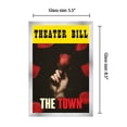 thumbnail image 2 of 5.5x8.5 Silver Playbill Frame - with UV Acrylic, Backing & Hanging Hardware, 2 of 6