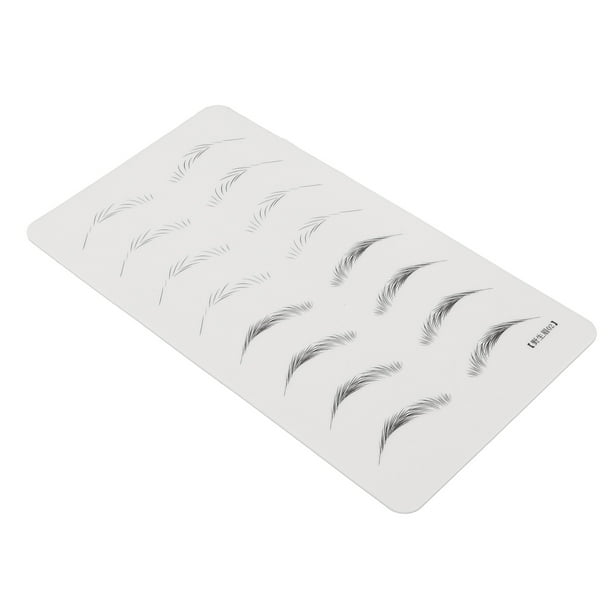 Eyebrow Skin Sheet,Microblading Practice Skin Inkless Microblading