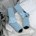 thumbnail image 5 of Silaia Bluey Print Adult Socks, Athletic Socks, Mens and Womens Crew Cushion Socks,Work Athletic Running Socks,Casual Breathable Socks, 5 of 6