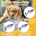 thumbnail image 3 of Vibrating Fish for Dogs, Vibrating Fish, Dog Toy, Interactive Pet Toys for Exercise, Small and Medium Floppy Dog Chew Toy, Interactive Toys for Small Dogs (A), 3 of 7