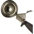 thumbnail image 2 of TrueCraftware – 4- ounce Stainless Steel Disher, Size 8, Triangle Handle, Grey, NSF Certified, 2 of 4