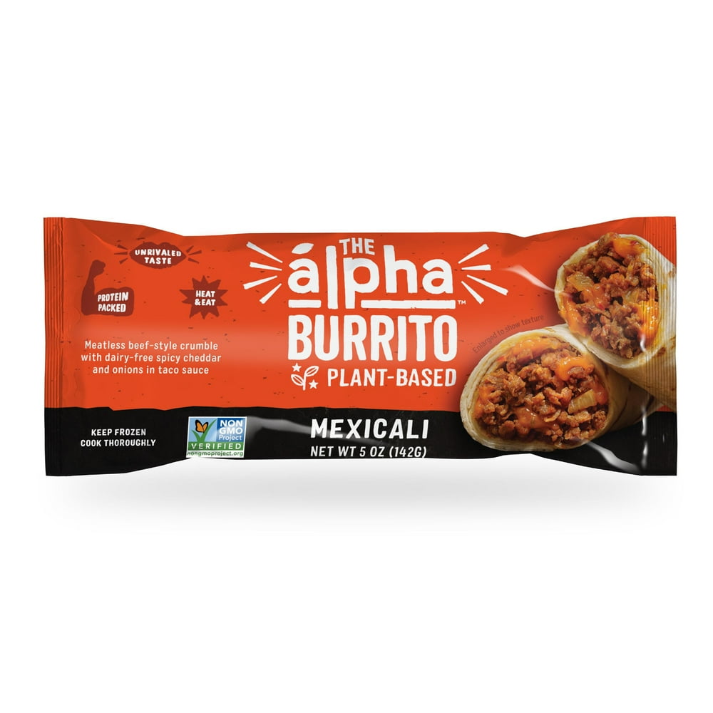 Alpha PlantBased Mexicali Burrito, 5 oz