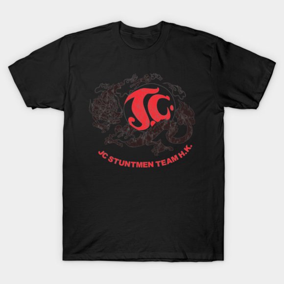 Jackie Chan Stunt Team Hong Kong Replica Distressed Movie Art Unisex T-Shirt, up to size 3XL.