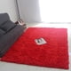 thumbnail image 4 of Alfombra peluda antideslizante para el hogar, sala de estar y dormitorio, decoración para el suelo, color café, 80x120cm NikouMX Muebles, 4 of 8