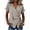 244#Gray, variant on Women's Boho Wrap Tops Deep V Tie Up Irregular Hem Short Sleeve Linen Cotton Gauze Loose Summer Shirts White M
