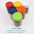 thumbnail image 5 of 16 Pcs Plastic Mason Jar Lids Regular Mouth Mason Canning Jars Lid Top Food Storage, 5 of 7