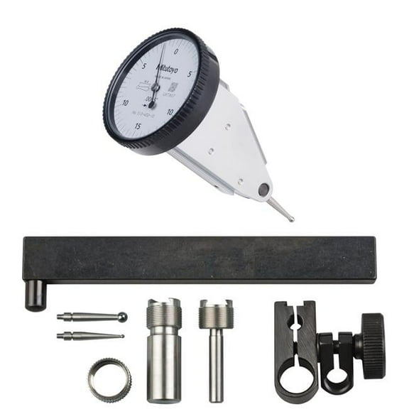 Mitutoyo Dial Test Indicator Set,Vert,0to0.030 In 513-452-10T