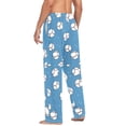 thumbnail image 3 of FORMRS Mens Pajama Pants with Pockets Sleepwear Lounge Bottoms Sizes S-2XL, Baseballs Pattern, 3 of 7