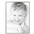 thumbnail image 2 of ArtToFrames 30" x 40" Silver Square with Beads Picture Frame, 30x40 inch Silver Wood Poster Frame (WOM-5286),  Pack, 2 of 8