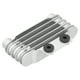 thumbnail image 4 of Radiador Enfriador de aceite de motor Aleación de aluminio Universal para motocicletas Dirt Pit Bikes 125CC‑250CCPlata, 4 of 12