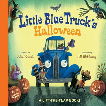 Little Blue Truck: Little Blue Truck's Halloween : A Halloween Book for Kids (Board book)