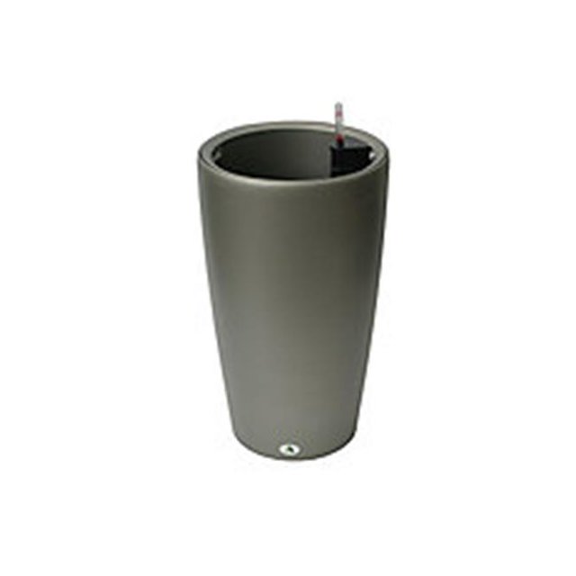 Algreen 22204 22 Po. dia. Rond Auto-Arrosant Modena, Granit Mat