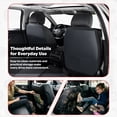 thumbnail image 5 of Wartlyen 2015-2023 for JEEP RENEGADE Car Seat Protectors Waterproof Leather Scratch Resistant OEM Inspired Fit Comfort Fit Airbag Compatible, 5 of 9